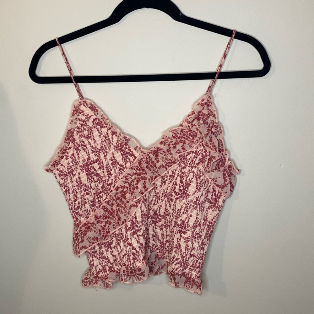 Floral tank top